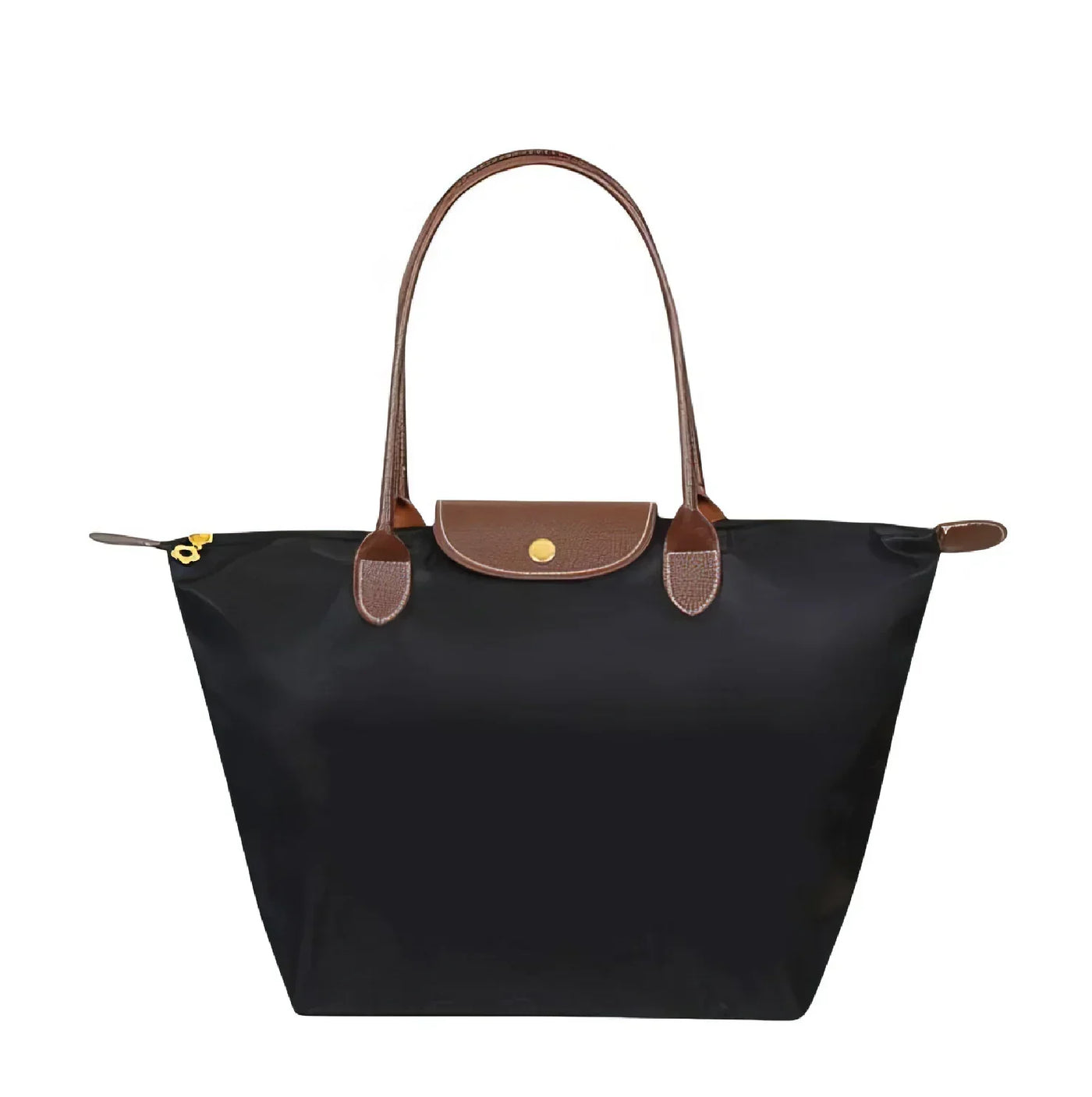 Women’s Handbag with Zipper Closure and Top Handles