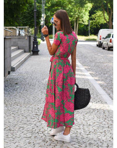 Stella Women's Summer Dress - Airy Dress in Breathable Material and Simple Elegant Cut