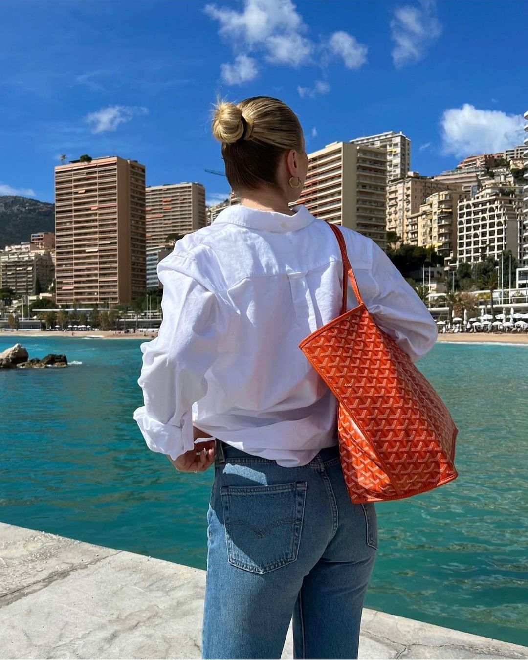 Women’s Large Patterned Tote Bag