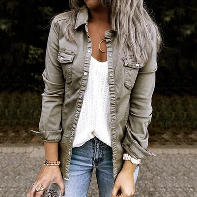 Sophia - Ultra trendy denimjakke