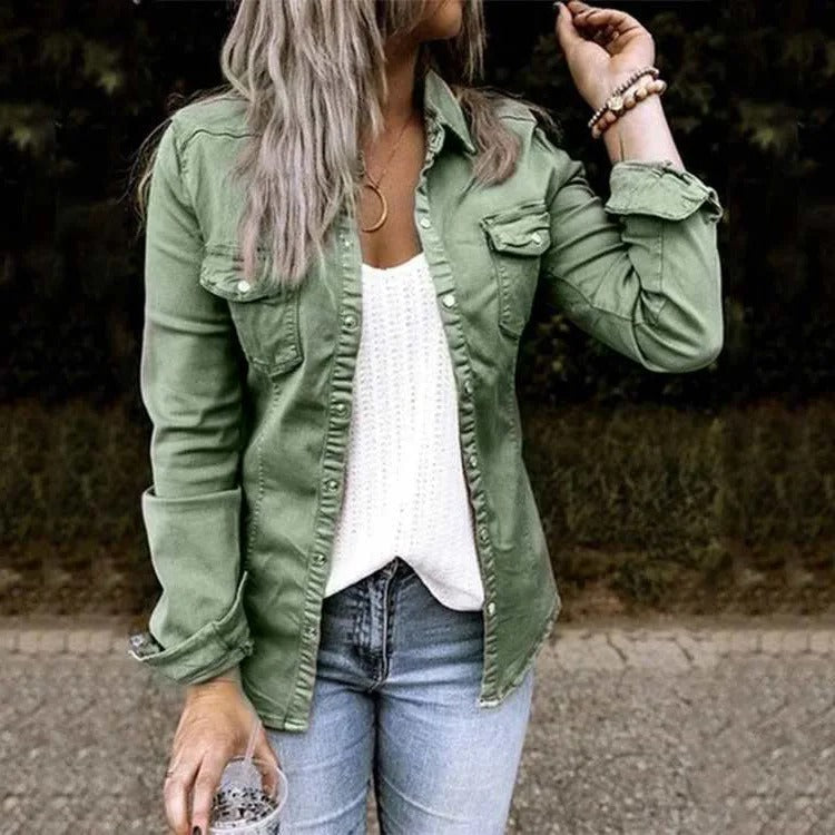 Sophia - Ultra trendy denimjakke