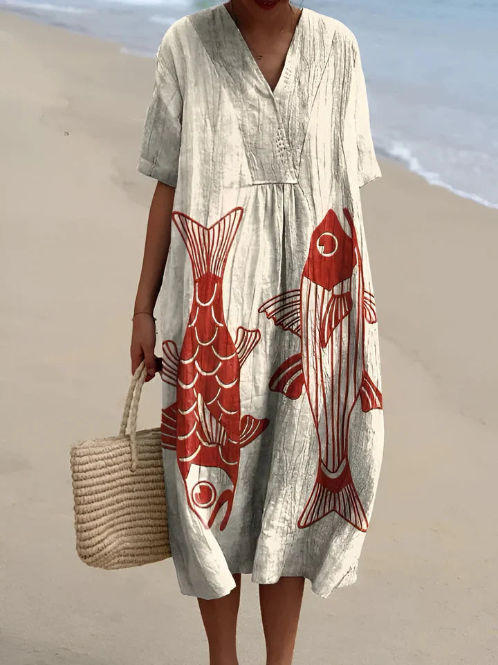 Willow - Patterned Summer Dress