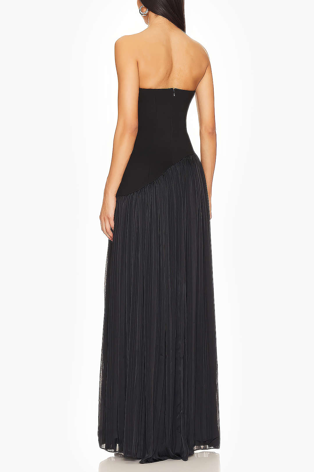 Sasha - Elegant Pleated Design Woman's Maxi Dress