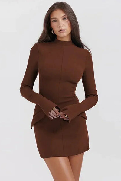 Navy Cargo Minikjole