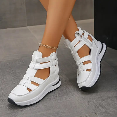 Women’s Cut-Out Sneaker Sandals with Adjustable Closure