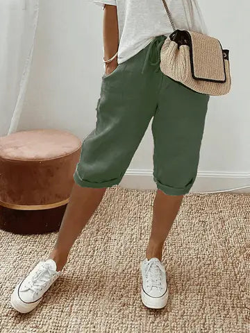 Rosa women's shorts in cotton-linen - airy, light & trendy for summer 2025