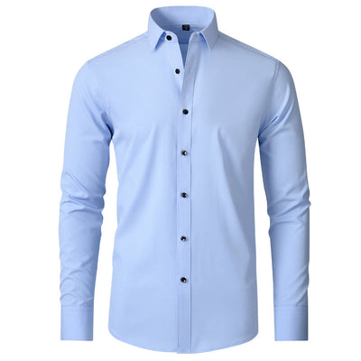 Men’s Stretch Slim-Fit Dress Shirt