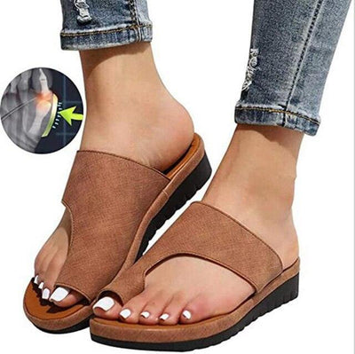 Women's Orthopedic Sandals Gaelle - Comfortable Hallux Correcting Sandals with Wide Cut