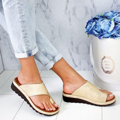 Women's Orthopedic Sandals Gaelle - Comfortable Hallux Correcting Sandals with Wide Cut