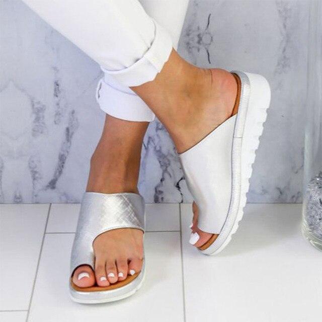 Women's Orthopedic Sandals Gaelle - Comfortable Hallux Correcting Sandals with Wide Cut
