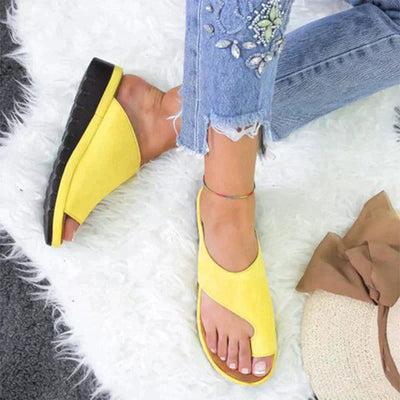 Women's Orthopedic Sandals Gaelle - Comfortable Hallux Correcting Sandals with Wide Cut
