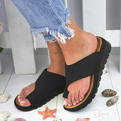 Women's Orthopedic Sandals Gaelle - Comfortable Hallux Correcting Sandals with Wide Cut