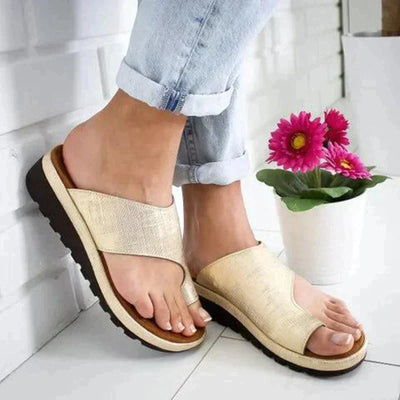 Women's Orthopedic Sandals Gaelle - Comfortable Hallux Correcting Sandals with Wide Cut