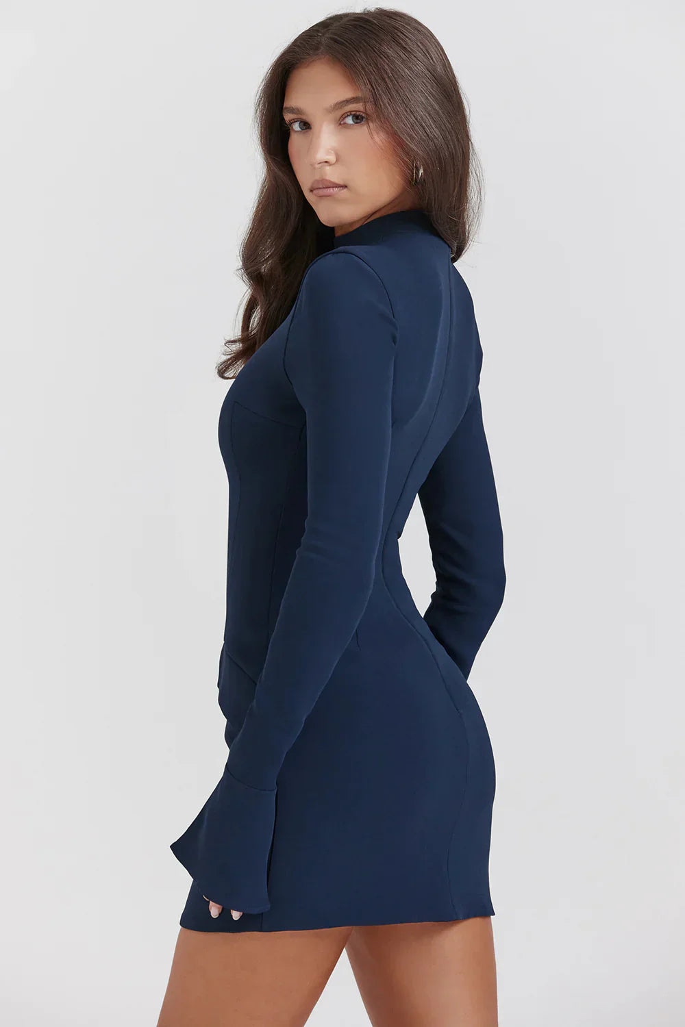 Navy Cargo Minikjole