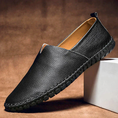 Matt - Elegant Men's Loafers Made From Genuine Leather