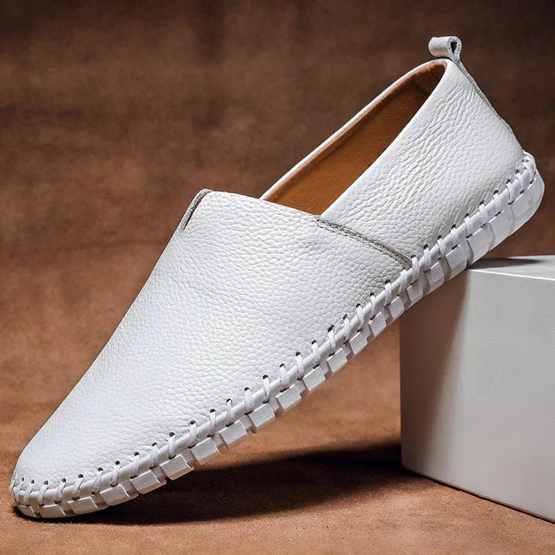 Matt - Elegant Men's Loafers Made From Genuine Leather