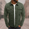 Men’s Button-Up Casual Jacket with Chest Pockets