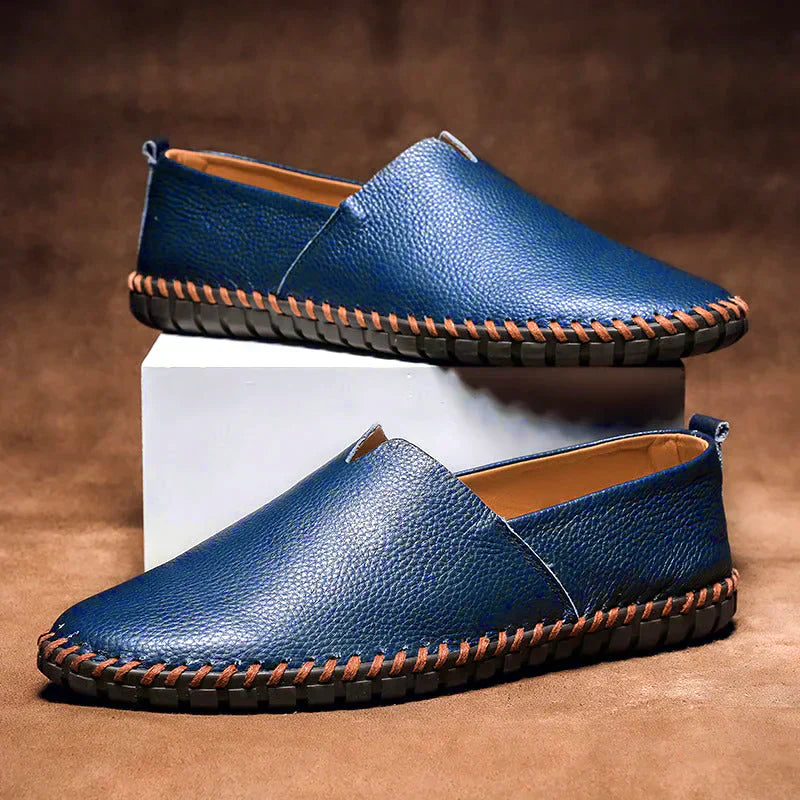 Matt - Elegant Men's Loafers Made From Genuine Leather