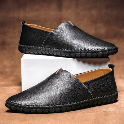 Matt - Elegant Men's Loafers Made From Genuine Leather
