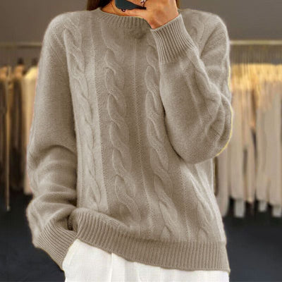 Michelle - Varm strikket sweater