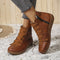 Comfortable Vintage Arch Support women's boots