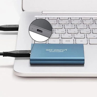 Ultra-fast external SSD - portable