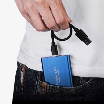 Ultra-fast external SSD - portable