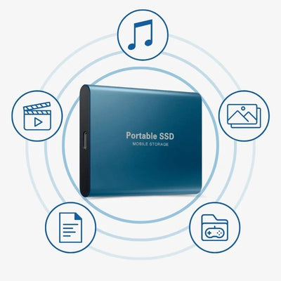 Ultra-fast external SSD - portable
