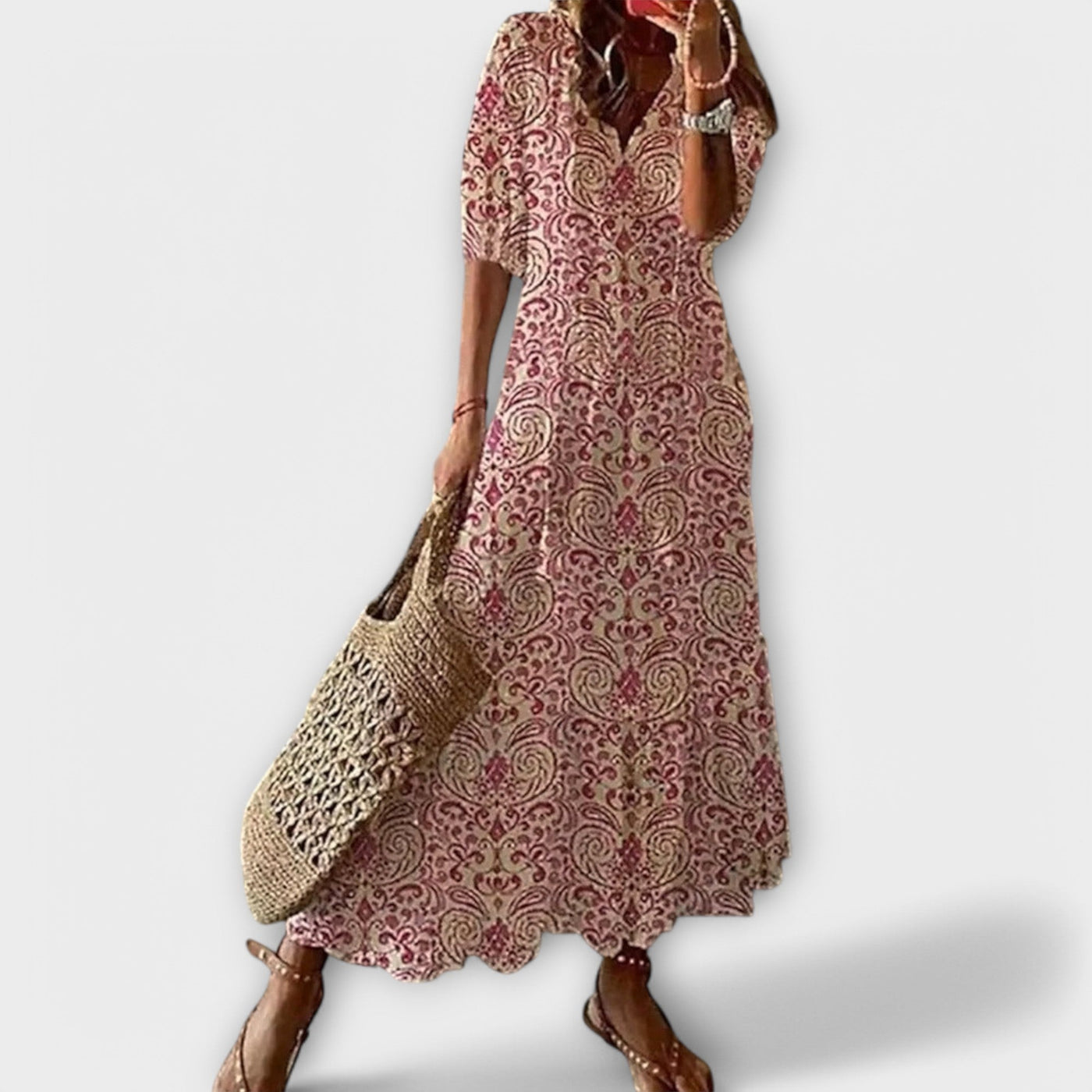 Pearl - Boho Maxi Dress