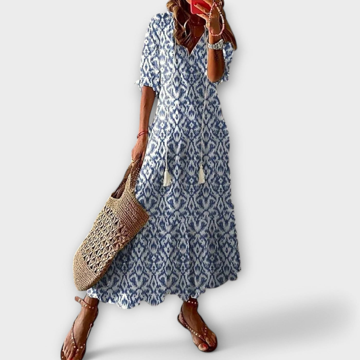 Pearl - Boho Maxi Dress