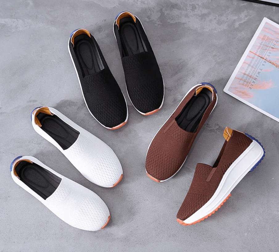 Dames Slip-on Loafers - Comfortabel en Ademend